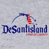 DeSantisLand Land State of Liberty Florida Map Patriotic Women's Sweatshirt thumb 2