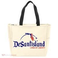 DeSantisLand Land State of Liberty Florida Map Patriotic Tote Bag thumb 0