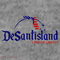 DeSantisLand Land State of Liberty Florida Map Patriotic Toddler Hoodie thumb 2