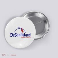 DeSantisLand Land State of Liberty Florida Map Patriotic Button thumb 0