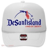 DeSantisLand Land State of Liberty Florida Map Patriotic Hat thumb 0