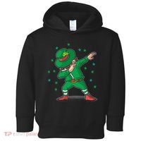 Dabbing Leprechaun St Patricks Day Party Toddler Hoodie thumb 0