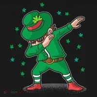 Dabbing Leprechaun St Patricks Day Party Toddler Hoodie thumb 2