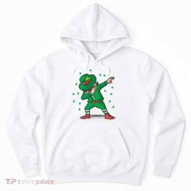 Dabbing Leprechaun St Patricks Day Party Hoodie
