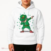 Dabbing Leprechaun St Patricks Day Party Hoodie thumb 2