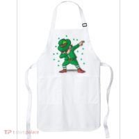 Dabbing Leprechaun St Patricks Day Party Apron thumb 0