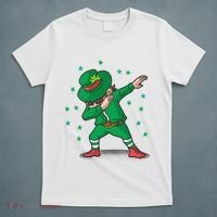 Dabbing Leprechaun St Patricks Day Party T-Shirt thumb 5