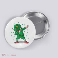 Dabbing Leprechaun St Patricks Day Party Button thumb 0