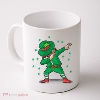 Dabbing Leprechaun St Patricks Day Party Coffee Mug thumb 0