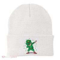 Dabbing Leprechaun St Patricks Day Party Beanie thumb 0