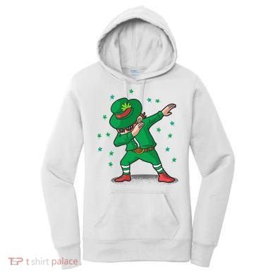 Dabbing Leprechaun St Patricks Day Party Women's Hoodie