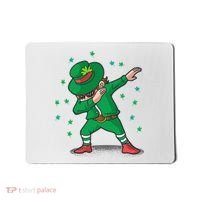 Dabbing Leprechaun St Patricks Day Party Mousepad thumb 0
