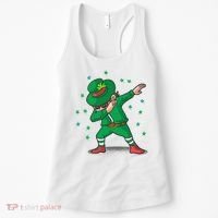 Dabbing Leprechaun St Patricks Day Party Women's Tank Top thumb 0