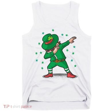 Dabbing Leprechaun St Patricks Day Party Tank Top