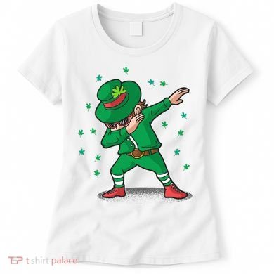 Dabbing Leprechaun St Patricks Day Party Women's T-Shirt