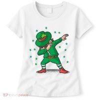 Dabbing Leprechaun St Patricks Day Party Women's T-Shirt thumb 0