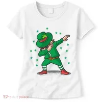 Dabbing Leprechaun St Patricks Day Party Women's T-Shirt thumb 0
