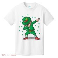 Dabbing Leprechaun St Patricks Day Party Kids T-Shirt thumb 0