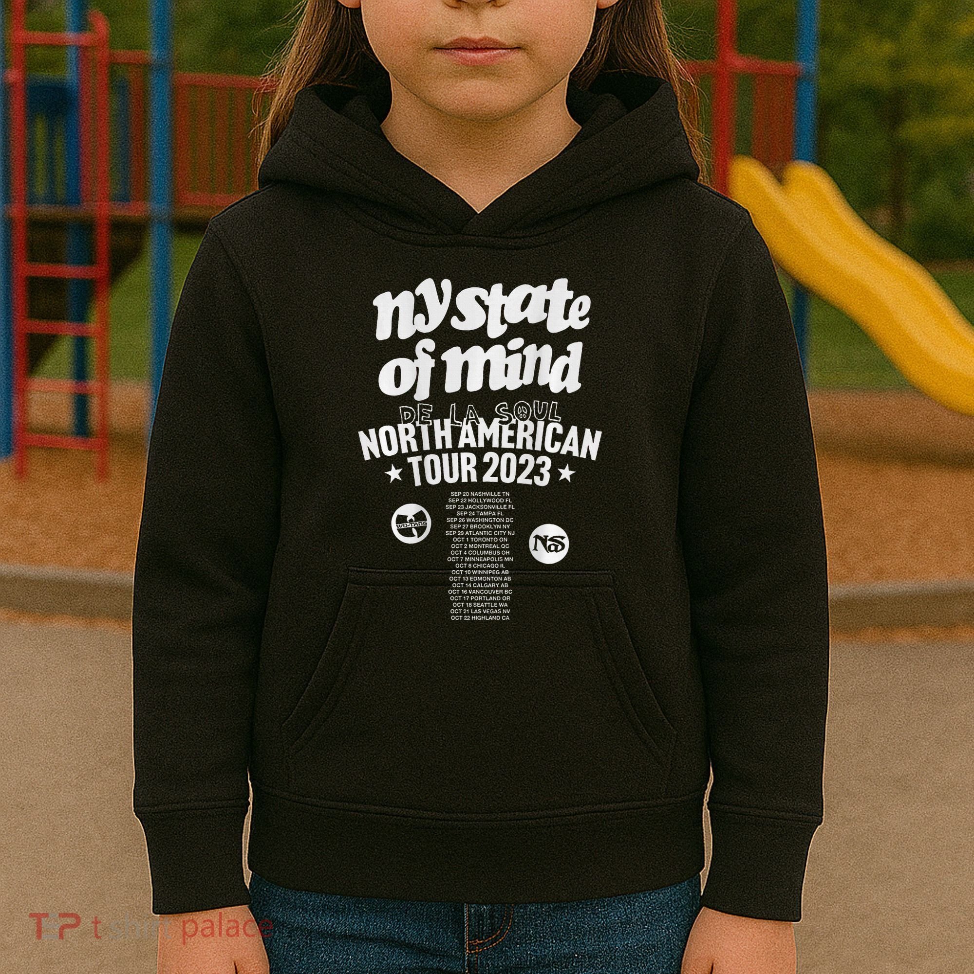 De La Soul Ny State Of Mind Kids Hoodie