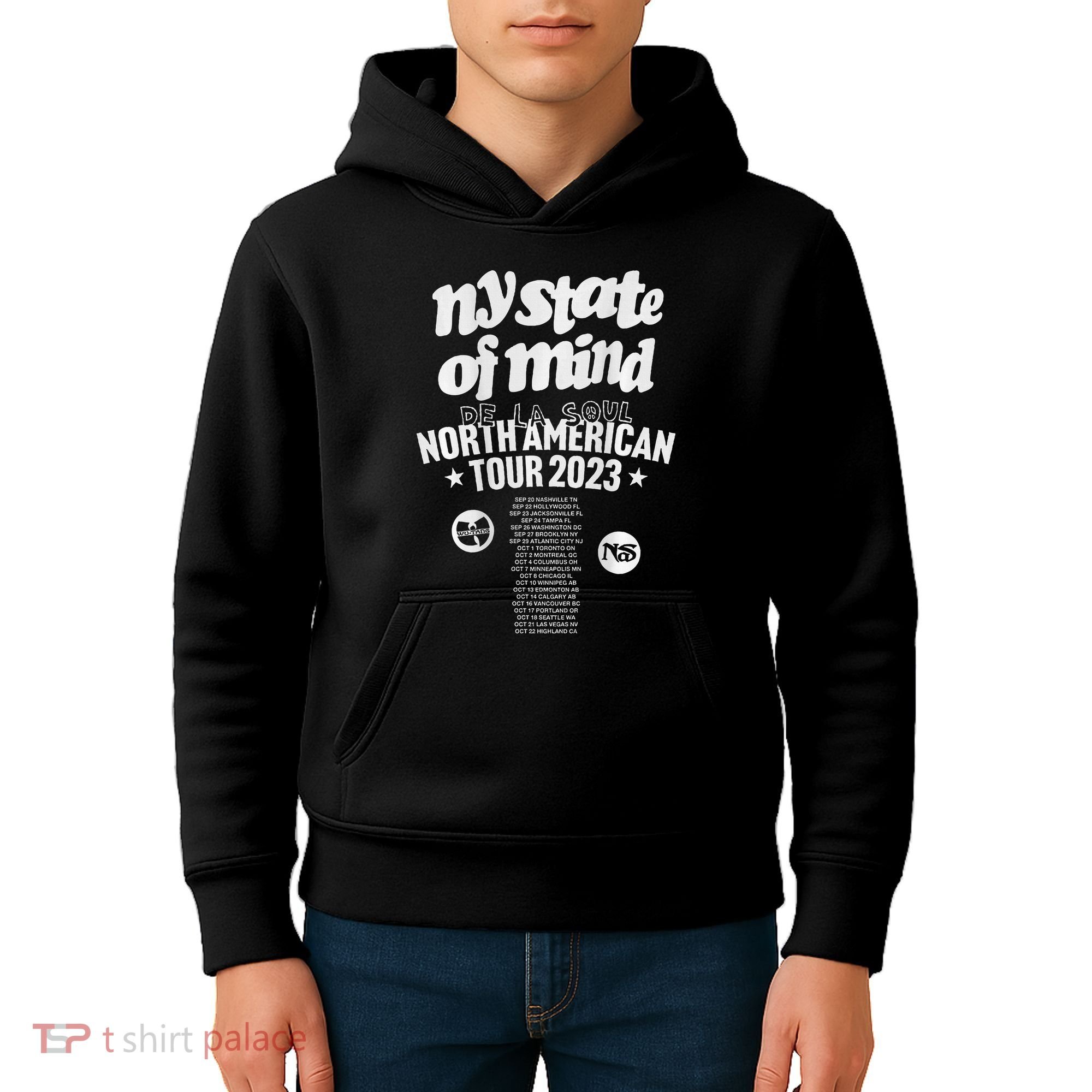 De La Soul Ny State Of Mind Kids Hoodie