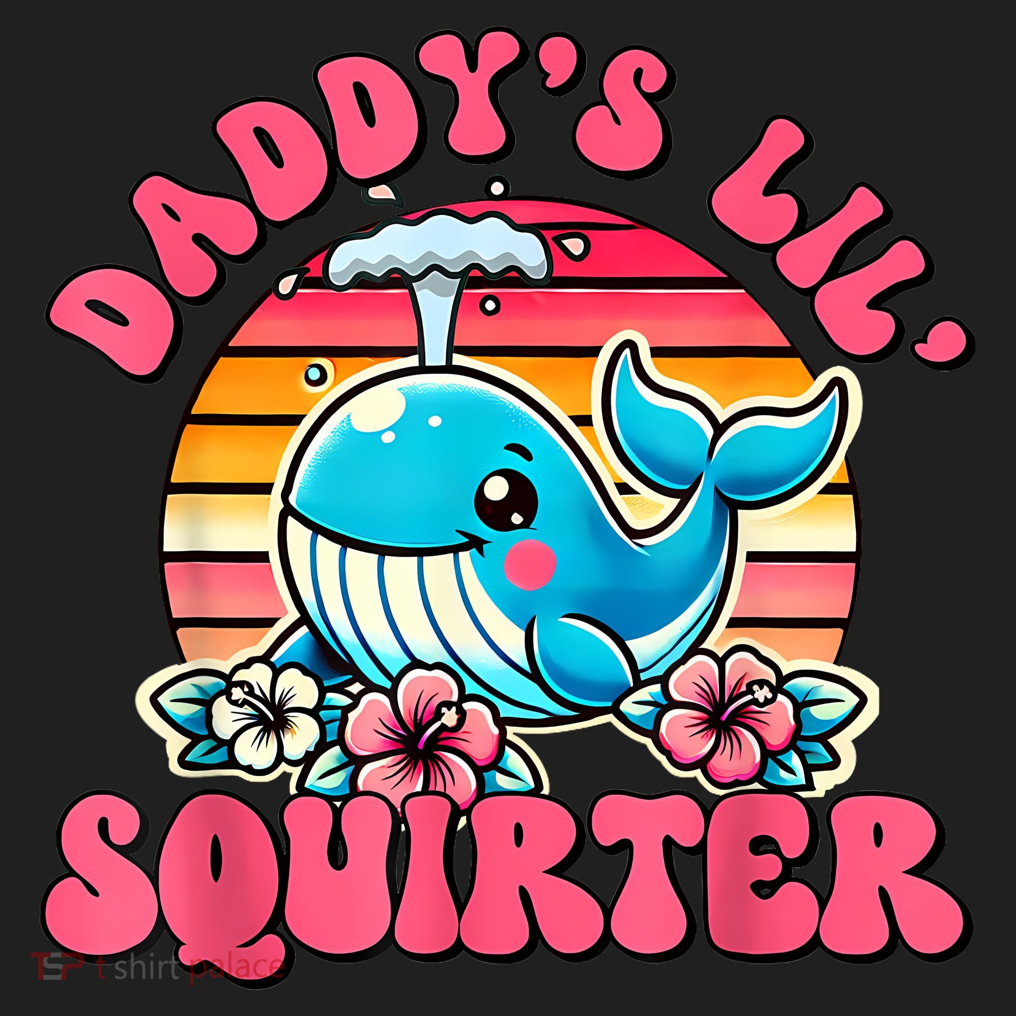 DaddyS Lil Squirter Funny Inappropriate Embarrassing Women Women's Sweatshirt