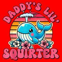 DaddyS Lil Squirter Funny Inappropriate Embarrassing Women Santa Hat thumb 1