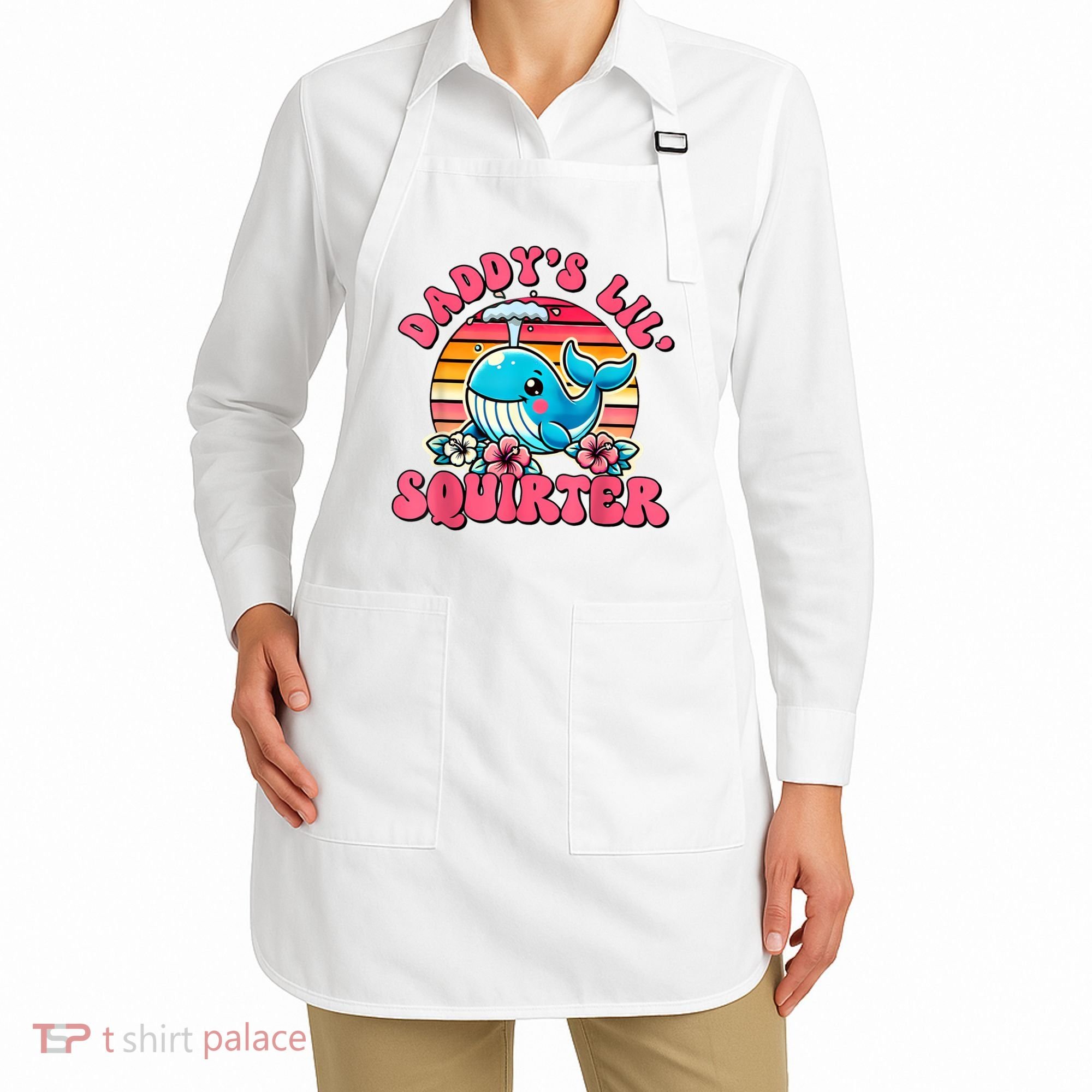 DaddyS Lil Squirter Funny Inappropriate Embarrassing Women Apron