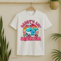 DaddyS Lil Squirter Funny Inappropriate Embarrassing Women T-Shirt thumb 2