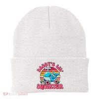 DaddyS Lil Squirter Funny Inappropriate Embarrassing Women Beanie thumb 0
