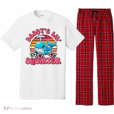DaddyS Lil Squirter Funny Inappropriate Embarrassing Women Pajama Set