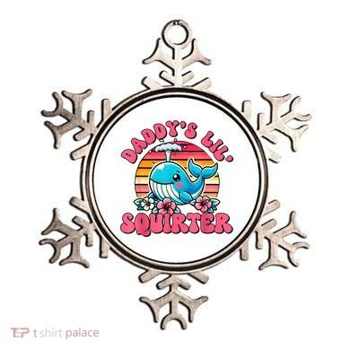 DaddyS Lil Squirter Funny Inappropriate Embarrassing Women Ornament