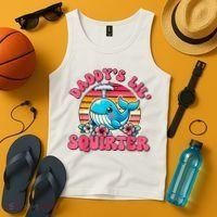 DaddyS Lil Squirter Funny Inappropriate Embarrassing Women Tank Top thumb 4