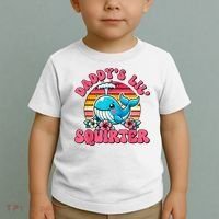 DaddyS Lil Squirter Funny Inappropriate Embarrassing Women Toddler T-Shirt thumb 2