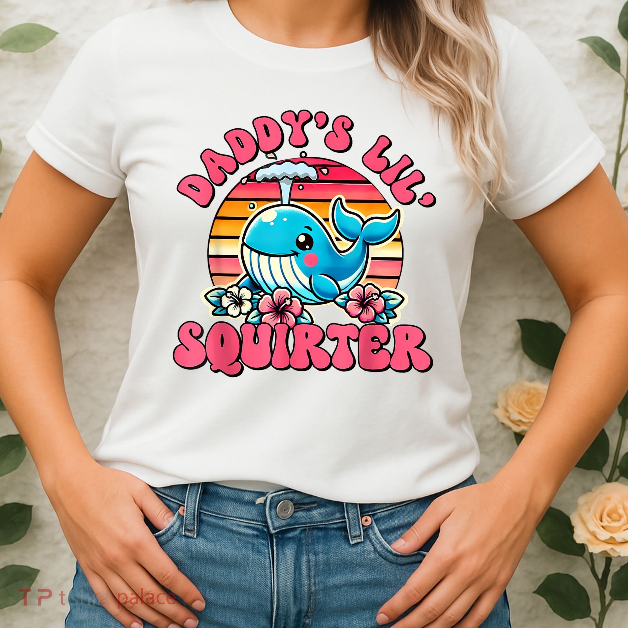 DaddyS Lil Squirter Funny Inappropriate Embarrassing Women Women's T-Shirt
