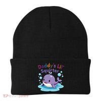DaddyS Lil Squirter Inappropriate Funny Embarrassing Women Beanie thumb 0