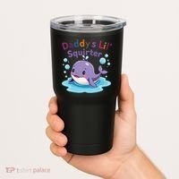 DaddyS Lil Squirter Inappropriate Funny Embarrassing Women Tumbler thumb 2