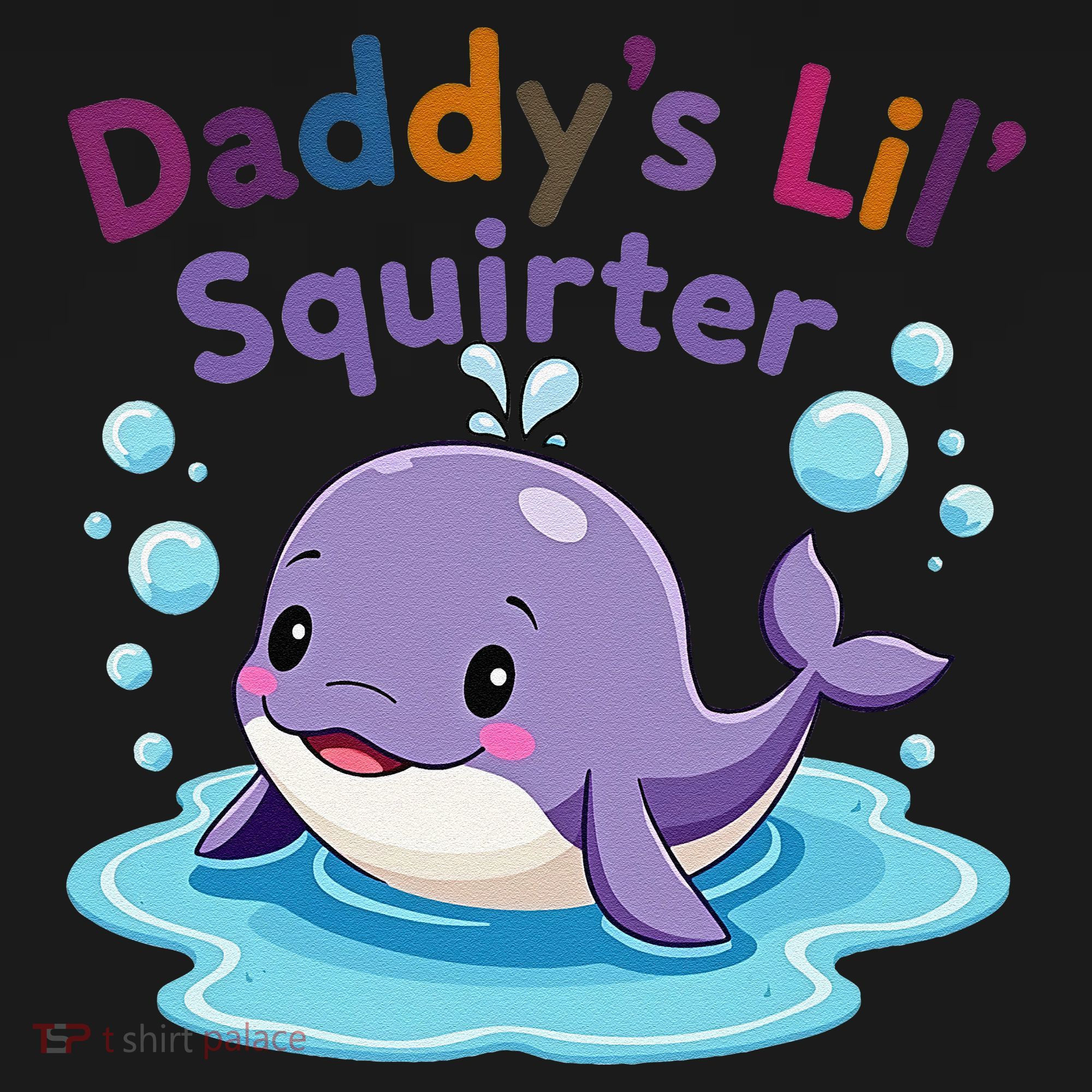 DaddyS Lil Squirter Inappropriate Funny Embarrassing Women Baby Bodysuit