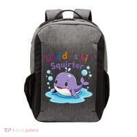 DaddyS Lil Squirter Inappropriate Funny Embarrassing Women Vector Backpack thumb 0