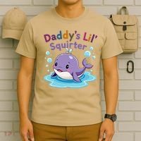 DaddyS Lil Squirter Inappropriate Funny Embarrassing Women T-Shirt thumb 6
