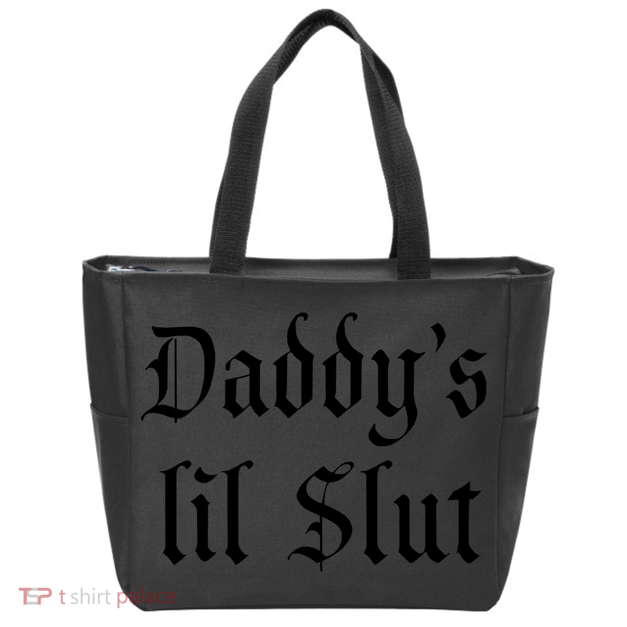DADDY'S LIL SLUT Tote Bag