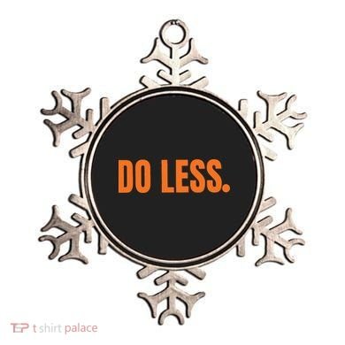 Do Less Trending Funny Graphic Ornament