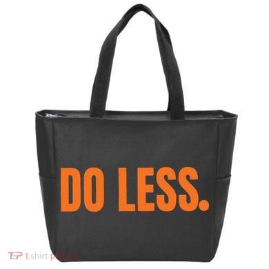 Do Less Trending Funny Graphic Tote Bag