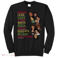 Dream Lead Think Educate Black History Month Sweatshirt thumb 0