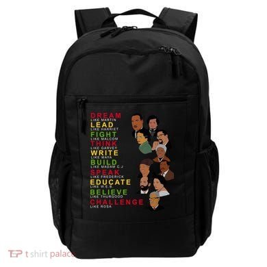Dream Lead Think Educate Black History Month Backpack