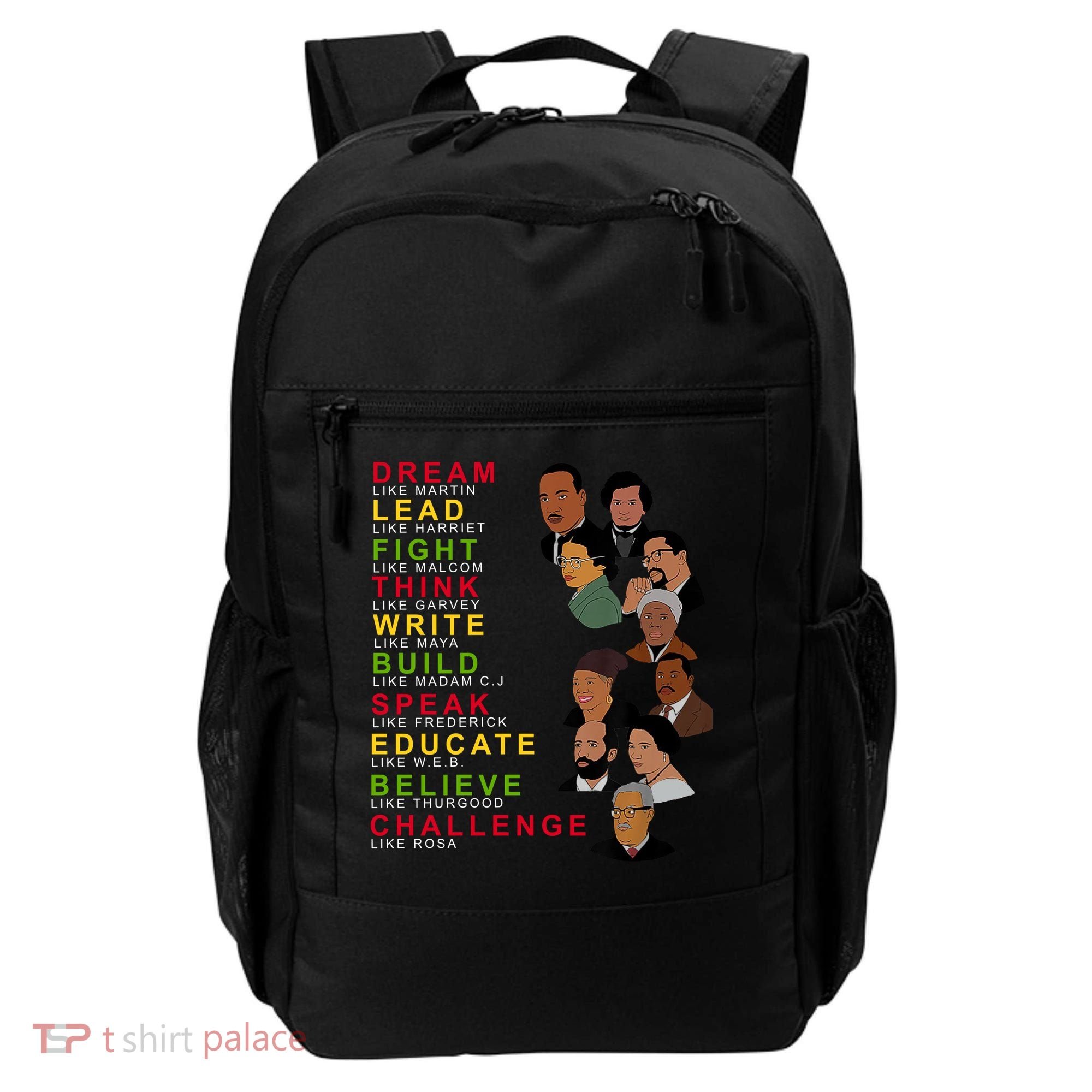 Dream Lead Think Educate Black History Month Backpack