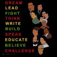 Dream Lead Think Educate Black History Month Coffee Mug thumb 5