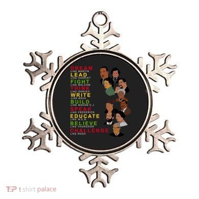 Dream Lead Think Educate Black History Month Ornament