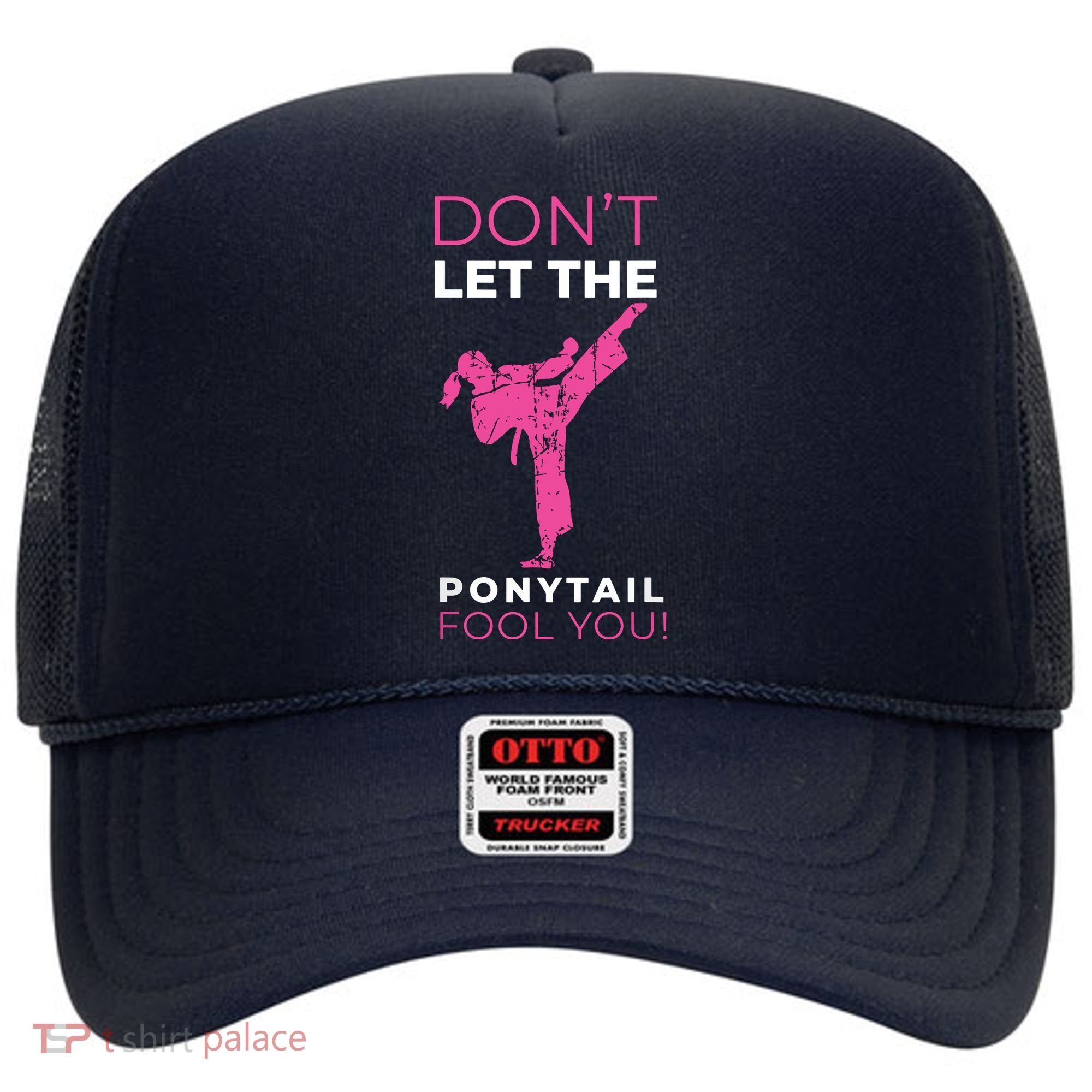 Dont Let The Ponytail Fool You Funny For Karate Hat