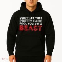 Dont Let This Pretty Face Fool You Wrestling Wrestler Hoodie thumb 2