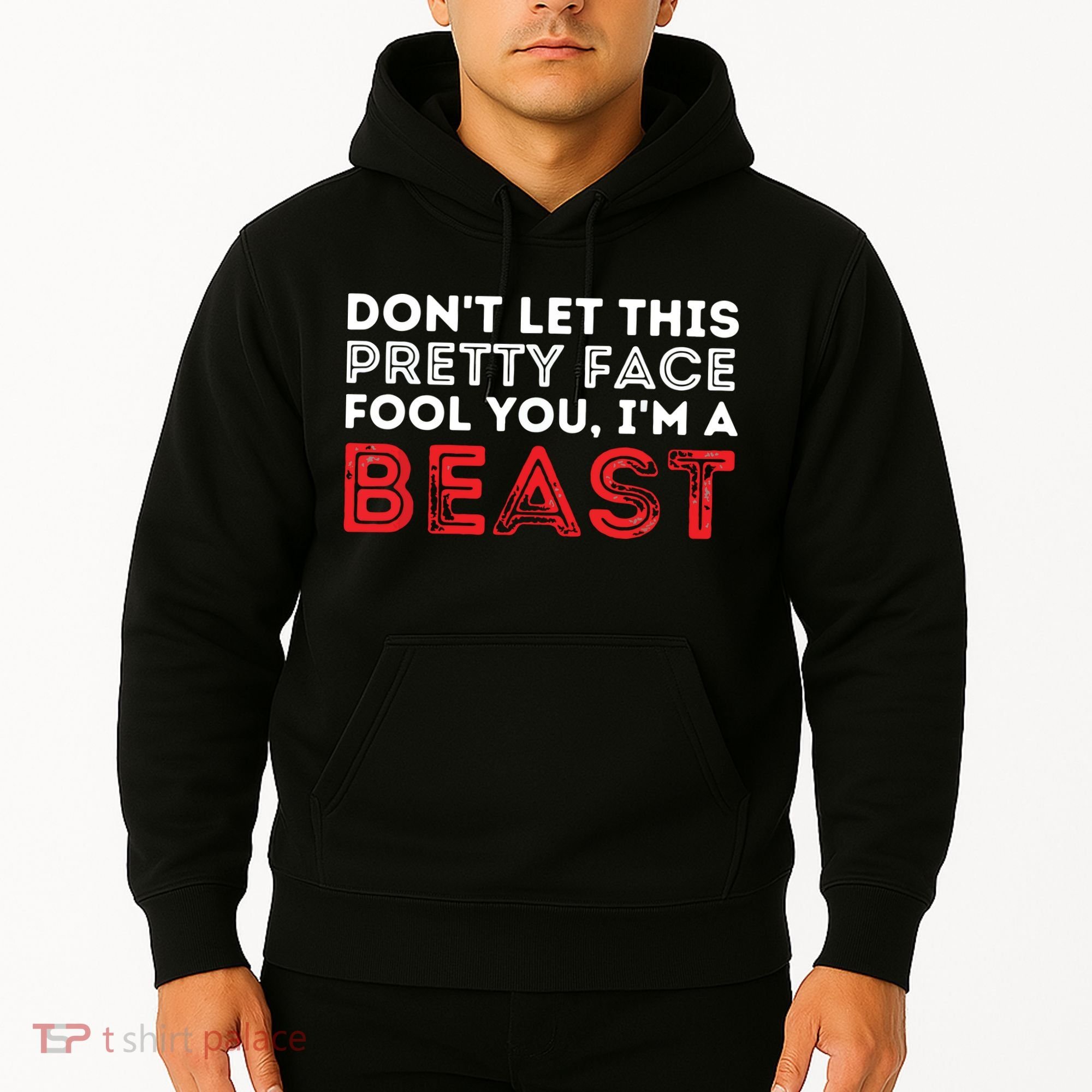 Dont Let This Pretty Face Fool You Wrestling Wrestler Hoodie